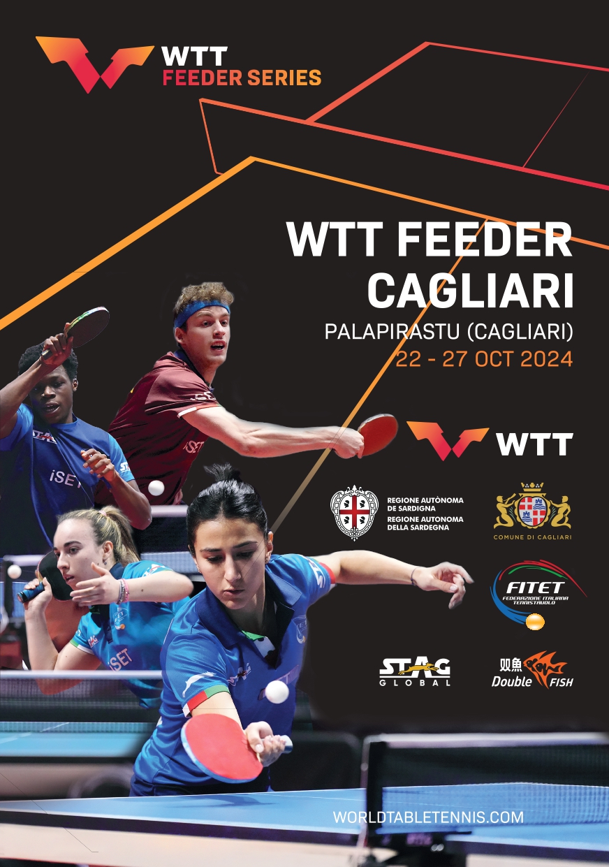 Tennistavolo in Sardegna: si presenta il WTT Feeder di Cagliari 
